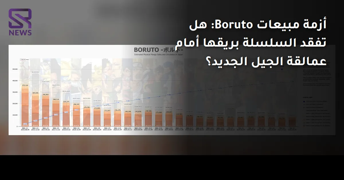 أزمة مبيعات Boruto: هل تفقد السلسلة بريقها أمام عمالقة الجيل الجديد؟