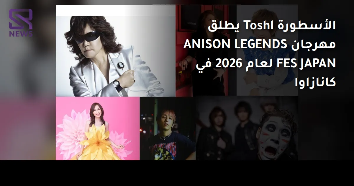 الأسطورة Toshl يطلق مهرجان ANISON LEGENDS FES JAPAN لعام 2026 في كانازاوا