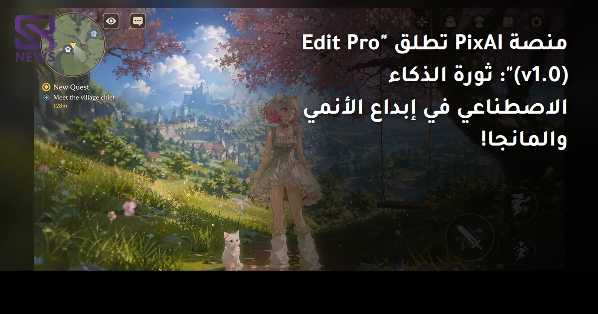 منصة PixAI تطلق "Edit Pro (v1.0)": ثورة الذكاء الاصطناعي في إبداع الأنمي والمانجا!